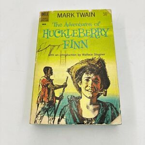 The Adventures of Huckleberry Finn by Mark Twain (1965, Paperback) dell pub